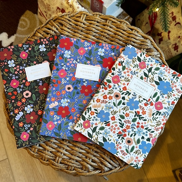 Rifle Paper Co. | Office | Rifle Paper Co 3 X Wild Rose Notebook ...